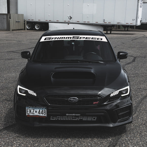 GrimmSpeed Windshield Banners - FREE U.S. SHIPPING!